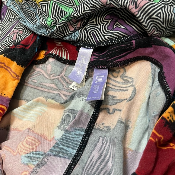 Womens Lularoe Halloween Leggings Set of 2 Size Tall & Curvy - Picture 4 of 4